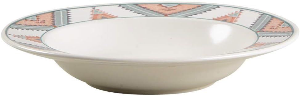 Mikasa Santa Fe #CAC24 Rim Soup Bowls