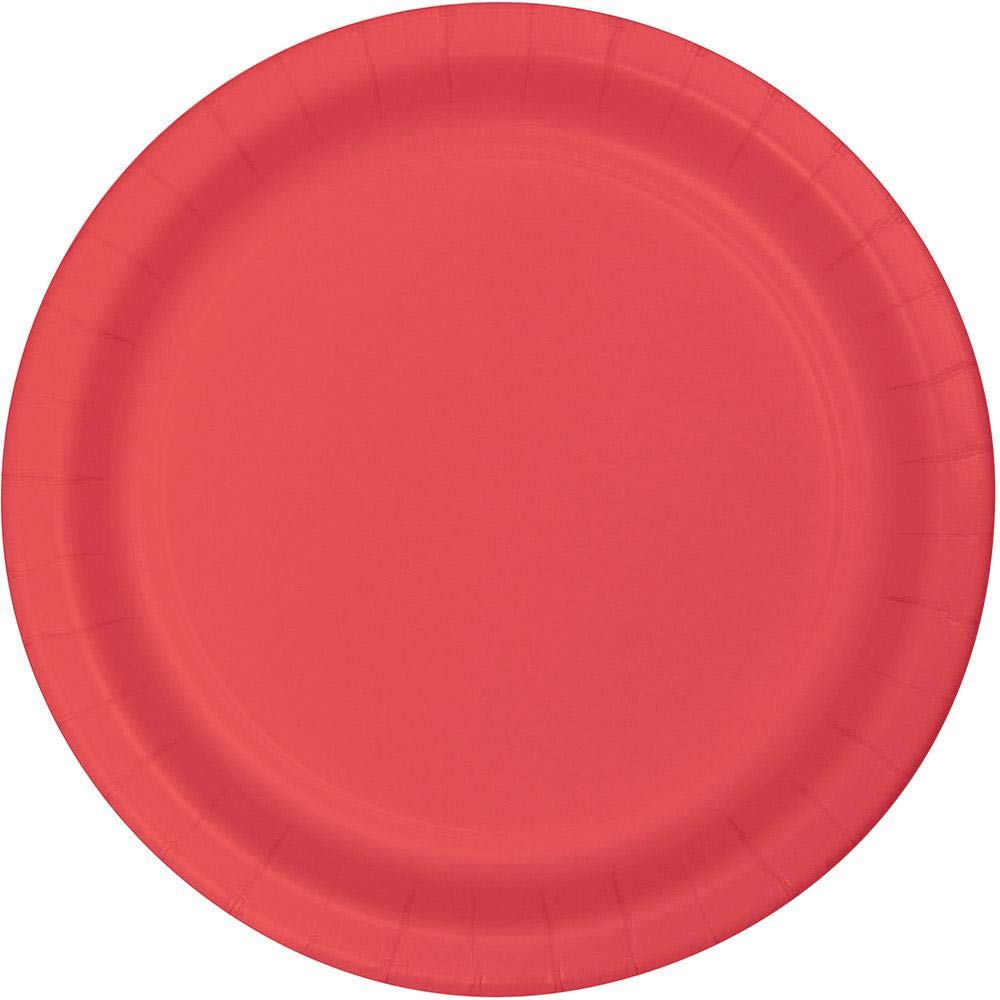 Creative Converting Bermuda Blue Plain Banquet Paper Plates-24pc / 10", (10.25")(24 Pack)
