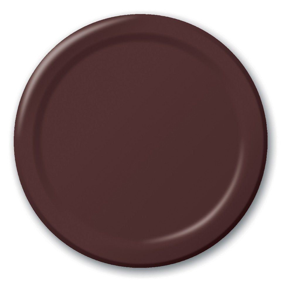 Creative Converting Bermuda Blue Plain Banquet Paper Plates-24pc / 10", (10.25")(24 Pack)