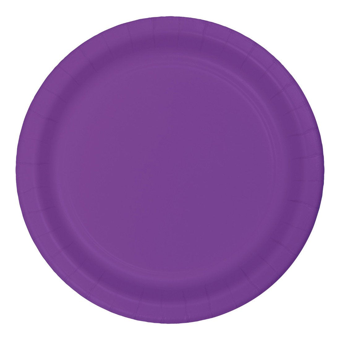 Creative Converting Bermuda Blue Plain Banquet Paper Plates-24pc / 10", (10.25")(24 Pack)