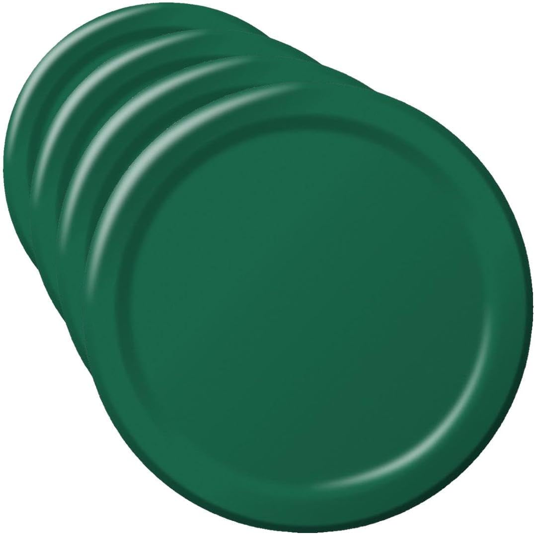Creative Converting Bermuda Blue Plain Banquet Paper Plates-24pc / 10", (10.25")(24 Pack)