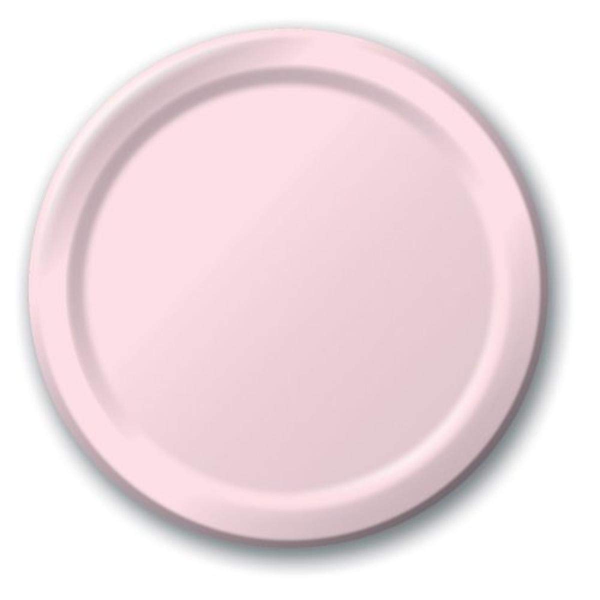 Creative Converting Bermuda Blue Plain Banquet Paper Plates-24pc / 10", (10.25")(24 Pack)