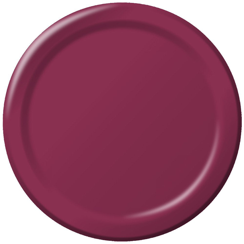 Creative Converting Bermuda Blue Plain Banquet Paper Plates-24pc / 10", (10.25")(24 Pack)