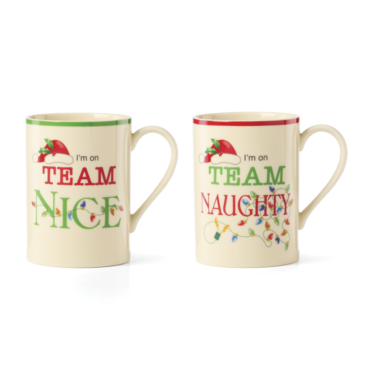 Lenox 883431 Holiday Place Setting Bowl, Red & Green, Christmas Dinnerware