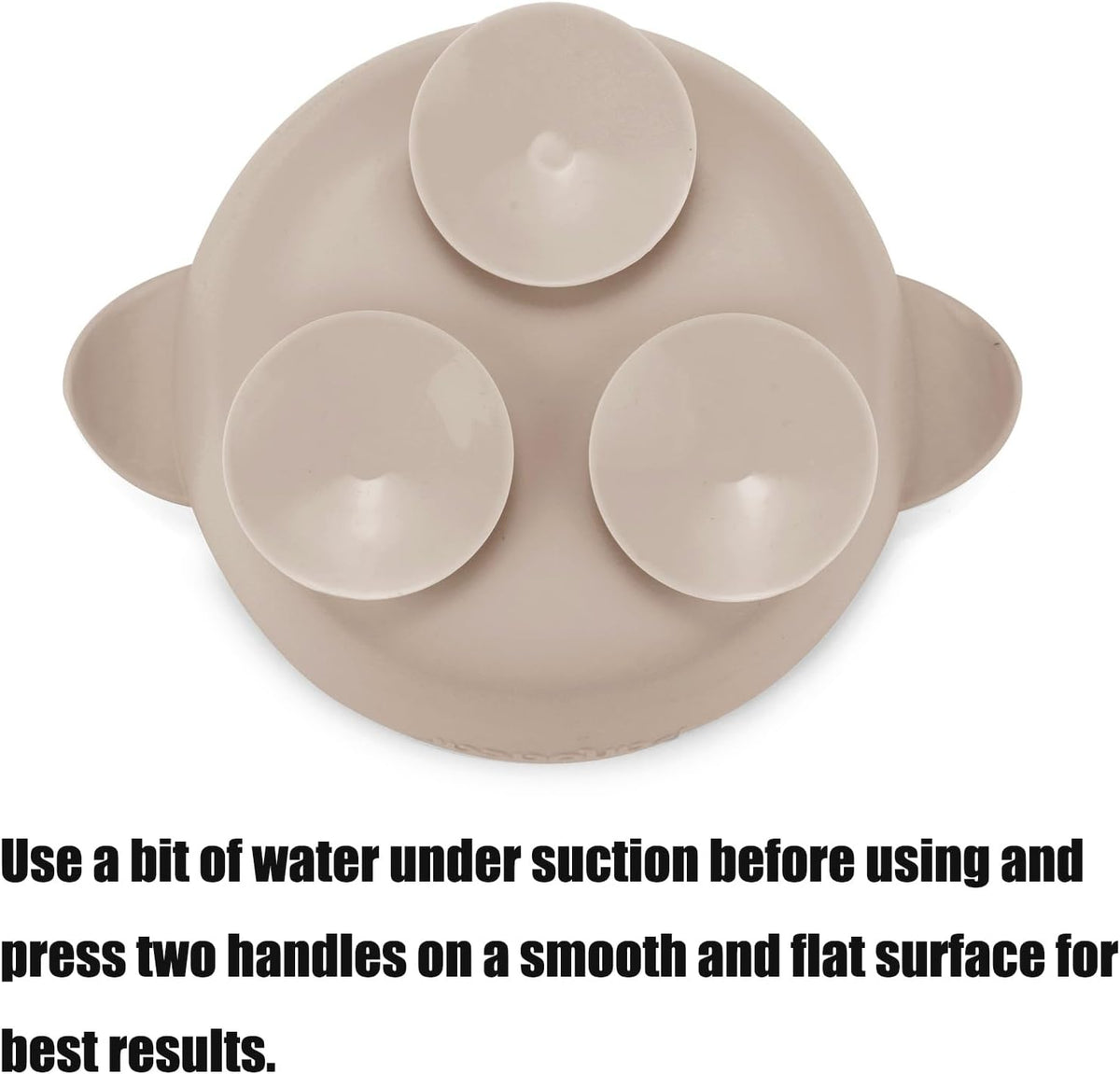 PandaEar 3 Pack Silicone Suction Baby Bowls & 3 Baby Feeding Spoons