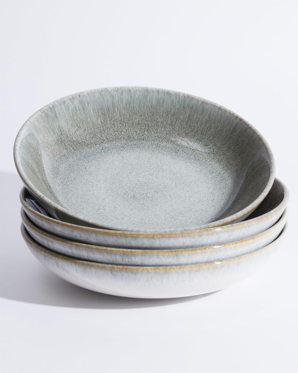 Pokini 8.75'' Ceramic Pasta Bowls Set of 4, Salad Bowls Pasta Serving Bowls