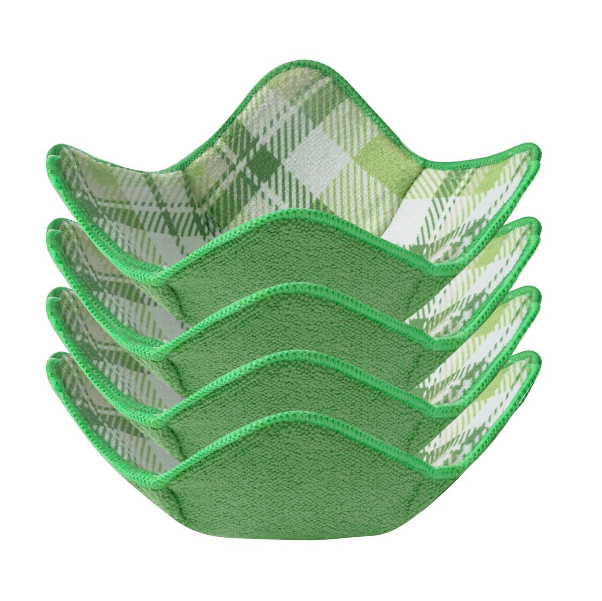 Aticca Microwave Bowl Cozy Holders, Heat Proof, Beige Multicolor 4-Pack