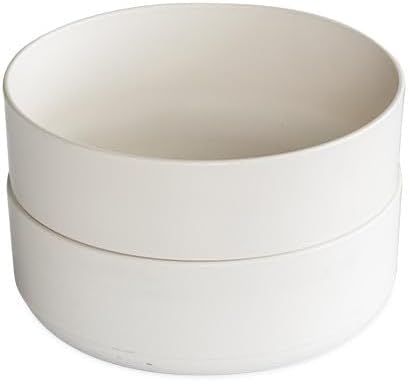 Nordic Ware 10-Inch Meal Plate, Set of 2, White, Microwave Safe Polypropylene