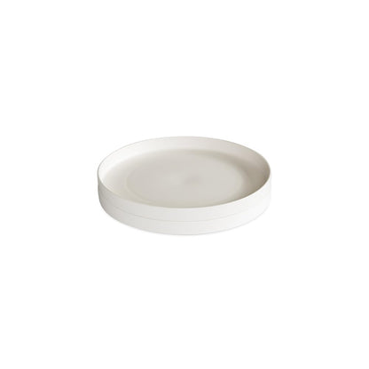 Nordic Ware 10-Inch Meal Plate, Set of 2, White, Microwave Safe Polypropylene