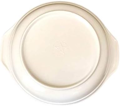 Lucky Star Melamine Round Soup Deep Plate Dish with 2 Side-Handle, 8-3/4” X 7-7/8” X 1-3/4” H or 9-7/8" X 8-7/8” X 2” H, IM Series (12, 9-7/8" X 8-7/8” X 2” H (Capacity: 38 oz))
