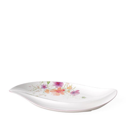 Villeroy & Boch Mariefleur Basic Rim Soup, 9 in, Premium Porcelain, White/Multicolored