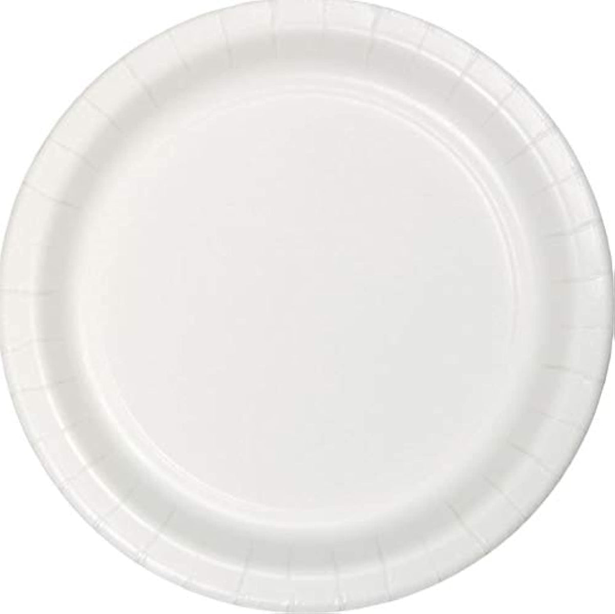 Creative Converting Bermuda Blue Plain Banquet Paper Plates-24pc / 10", (10.25")(24 Pack)