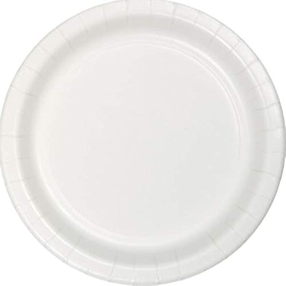 Creative Converting Bermuda Blue Plain Banquet Paper Plates-24pc / 10", (10.25")(24 Pack)