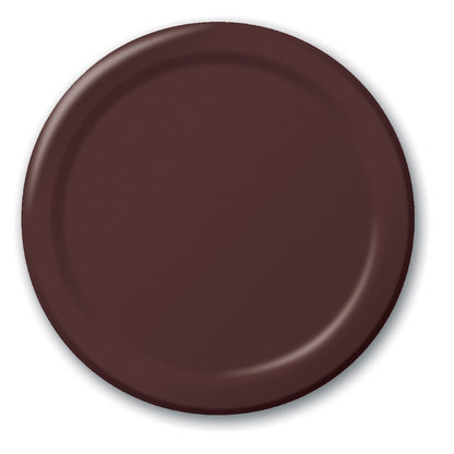 Creative Converting Bermuda Blue Plain Banquet Paper Plates-24pc / 10", (10.25")(24 Pack)
