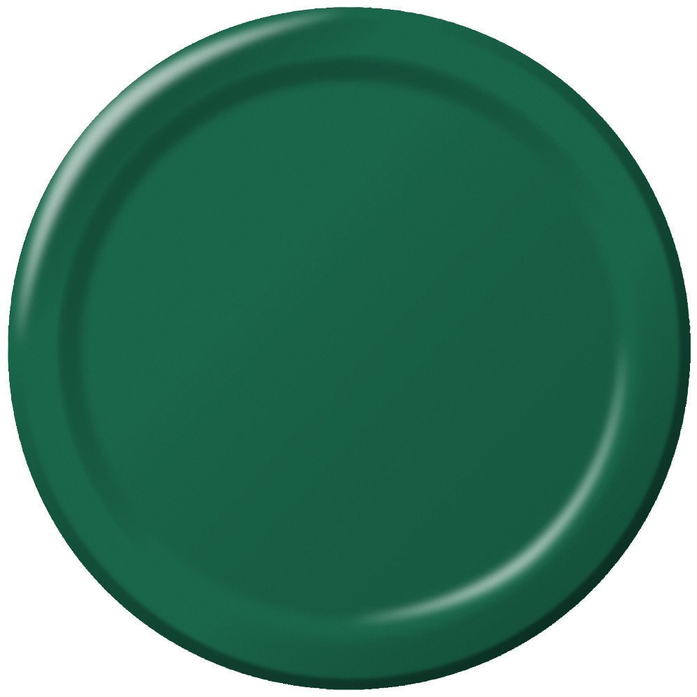 Creative Converting Bermuda Blue Plain Banquet Paper Plates-24pc / 10", (10.25")(24 Pack)