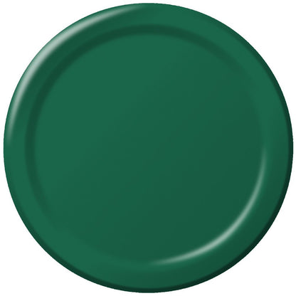 Creative Converting Bermuda Blue Plain Banquet Paper Plates-24pc / 10", (10.25")(24 Pack)