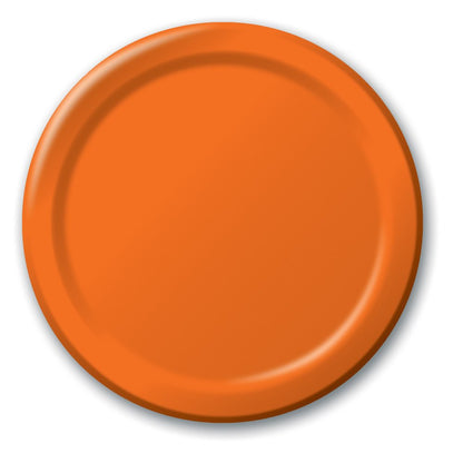 Creative Converting Bermuda Blue Plain Banquet Paper Plates-24pc / 10", (10.25")(24 Pack)