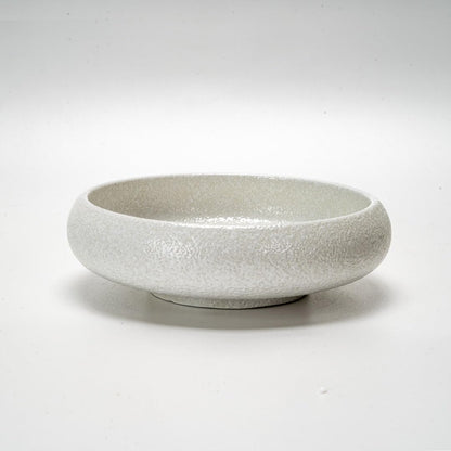 Urban Tokyo Japanese Living Zen Style Porcelain Shallow Dish Reactive Glazed Sashimi Korean Banchan Appetizer Snack Dish Set of 4 Restaurant Tableware (Flower Snow (Yuki No Hana))