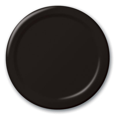 Creative Converting Bermuda Blue Plain Banquet Paper Plates-24pc / 10", (10.25")(24 Pack)