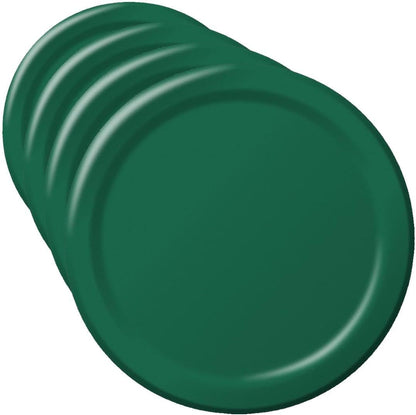 Creative Converting Bermuda Blue Plain Banquet Paper Plates-24pc / 10", (10.25")(24 Pack)