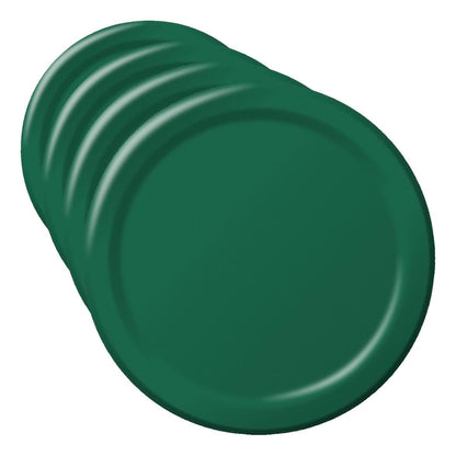 Creative Converting Bermuda Blue Plain Banquet Paper Plates-24pc / 10", (10.25")(24 Pack)