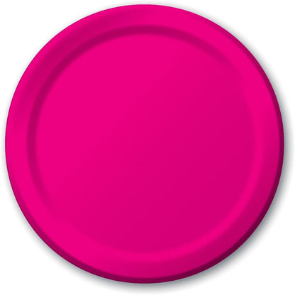 Creative Converting Bermuda Blue Plain Banquet Paper Plates-24pc / 10", (10.25")(24 Pack)