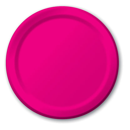 Creative Converting Bermuda Blue Plain Banquet Paper Plates-24pc / 10", (10.25")(24 Pack)