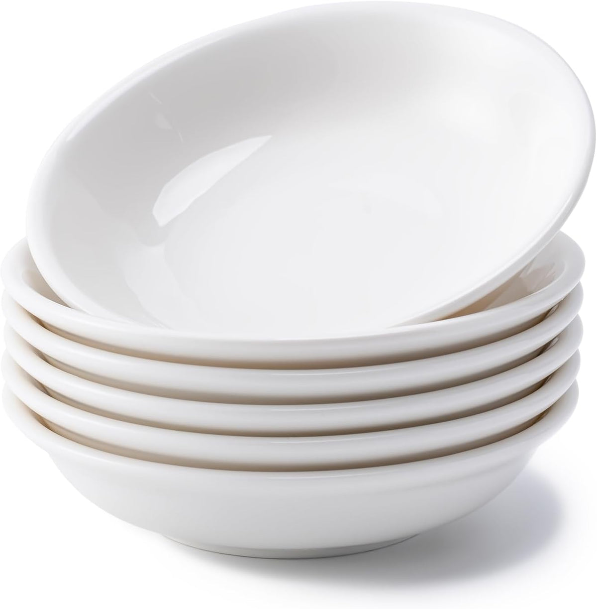Eisinly 6 Pack Dipping Bowls, 3 OZ Small Ceramic Soy Sauce Dish, White