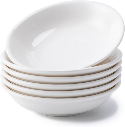 Eisinly 6 Pack Dipping Bowls, 3 OZ Small Ceramic Soy Sauce Dish, White