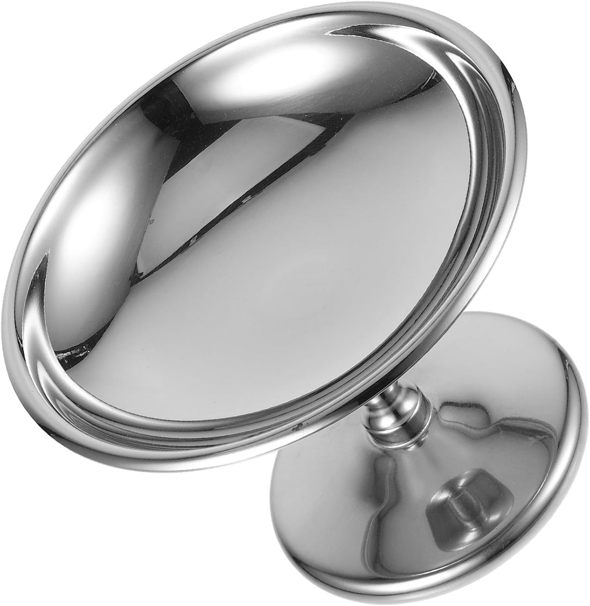 Stainless Steel Metal Dessert Cup, Shallow Mouth Footed Serving Dish for Ice Cream, Pudding, Fruits, Snacks, Home Use