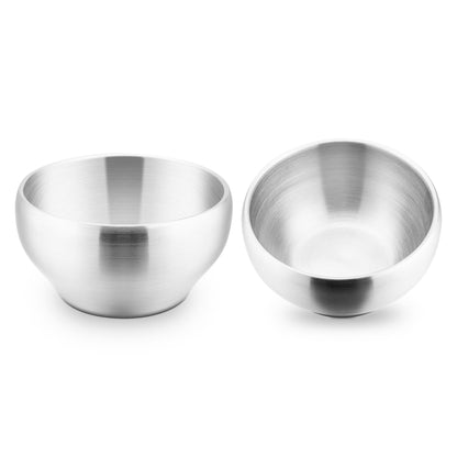 E-far Stainless Steel Bowls for Kids-6 Pack, 12oz Metal Baby Toddler Bowls