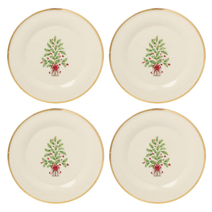 Lenox 883431 Holiday Place Setting Bowl, Red & Green, Christmas Dinnerware