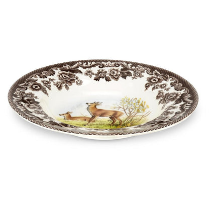 Spode Woodland Turkey 9" Soup Plate