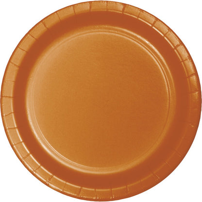 Creative Converting Bermuda Blue Plain Banquet Paper Plates-24pc / 10", (10.25")(24 Pack)