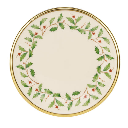 Lenox 883431 Holiday Place Setting Bowl, Red & Green, Christmas Dinnerware